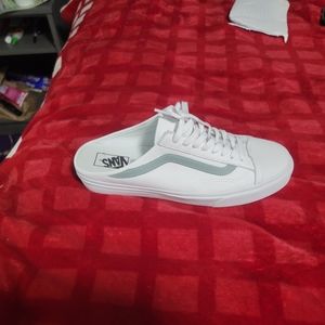 Vans, Brand new, white n grey, mens size 12